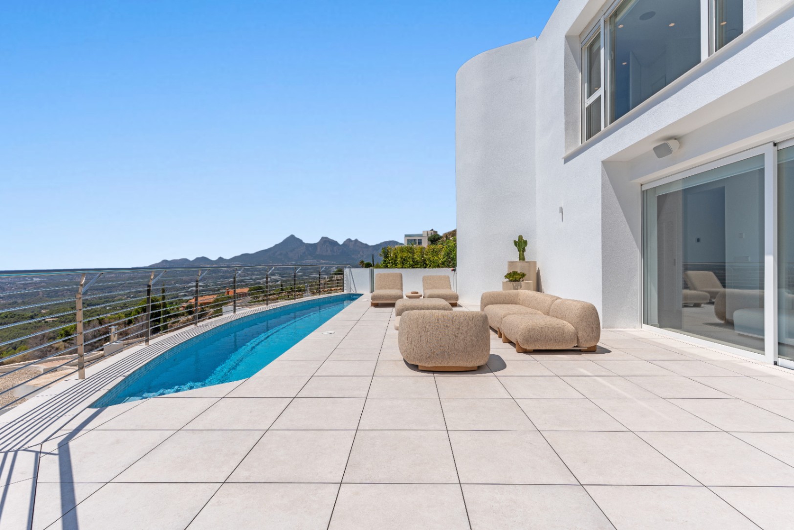 Blanc Altea H19 - Turnkey design villa with stunning views of Altea and Benidorm.
