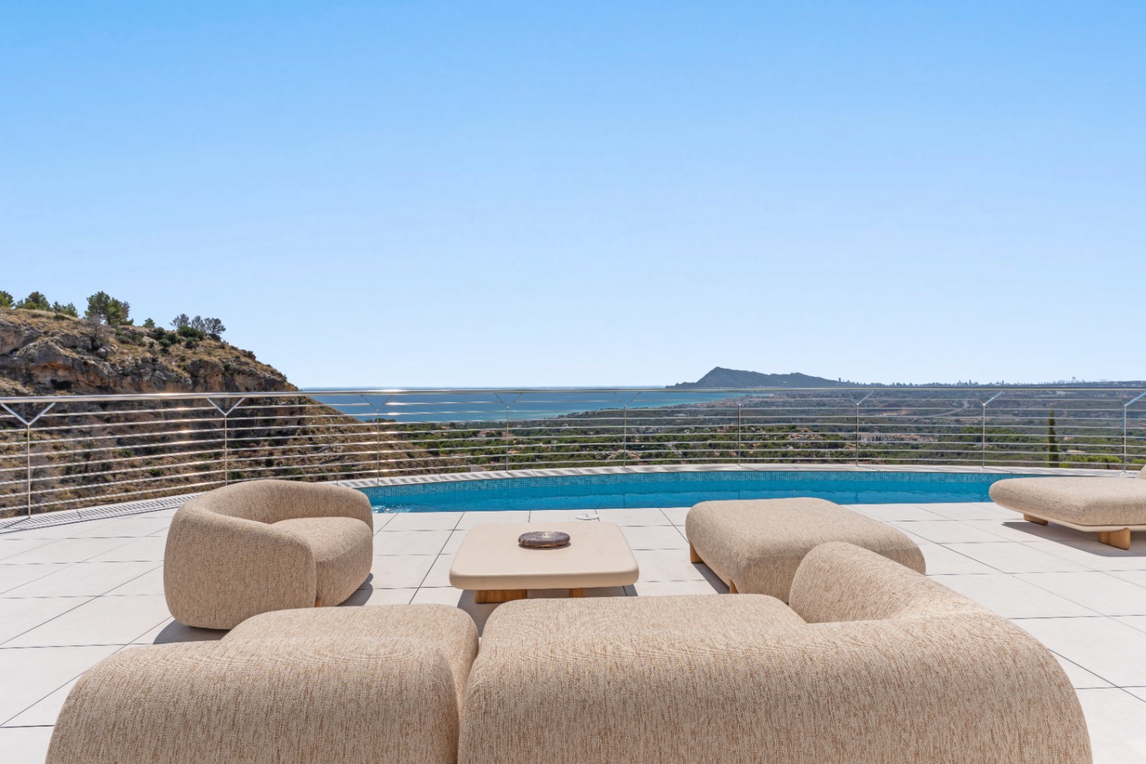 Blanc Altea H19 - Turnkey design villa with stunning views of Altea and Benidorm.