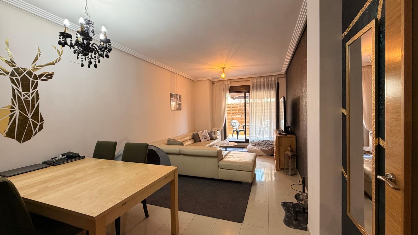 3 Bedroom Ground Floor Apartment with Terrace, Parking, Pool and Storage Room in the Centre of Pedreguer