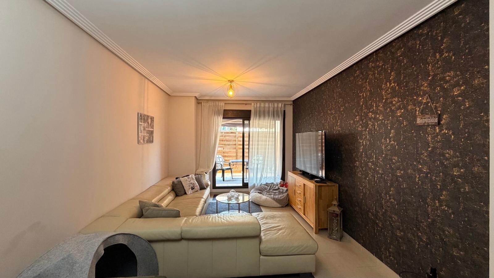 3 Bedroom Ground Floor Apartment with Terrace, Parking, Pool and Storage Room in the Centre of Pedreguer