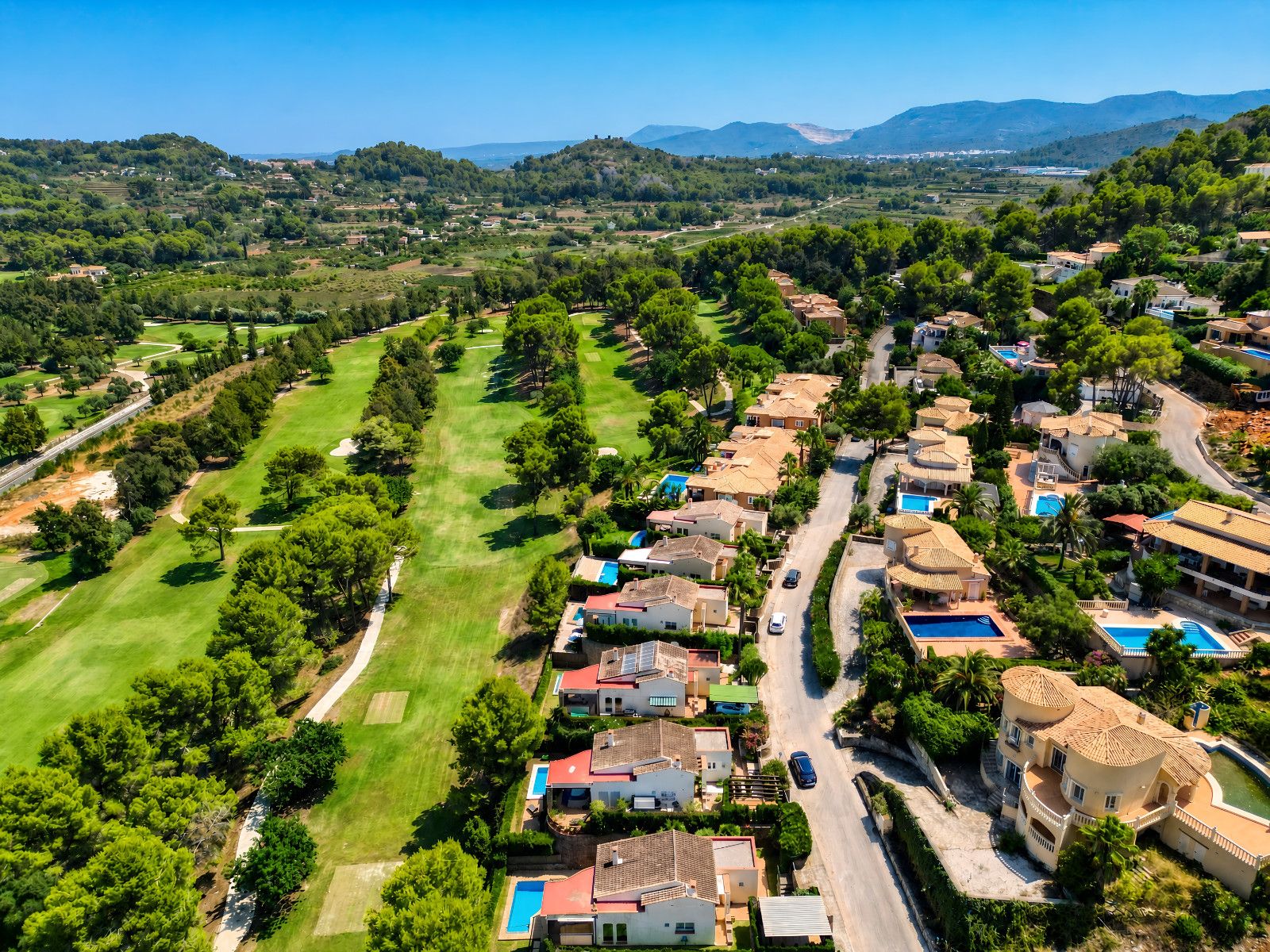 4 Bedroom Frontline Golf Villa with Panoramic Views in La Sella
