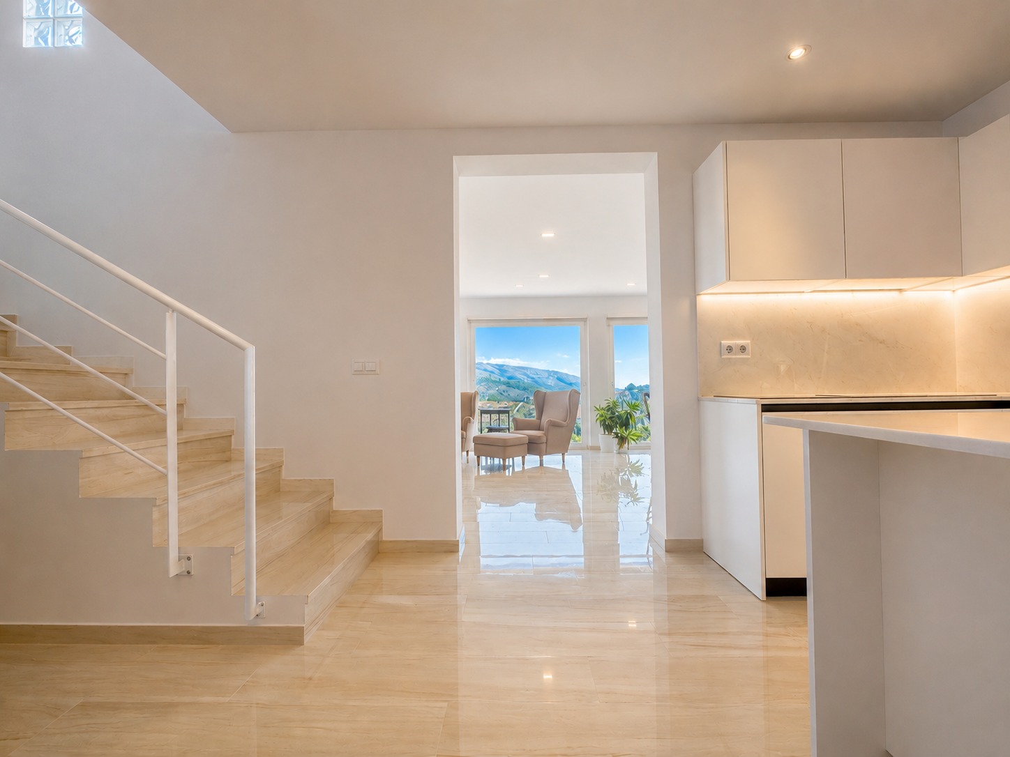 Renovated 4 Bedroom Villa with Mountain Views in La Vall de Gallinera - Pego