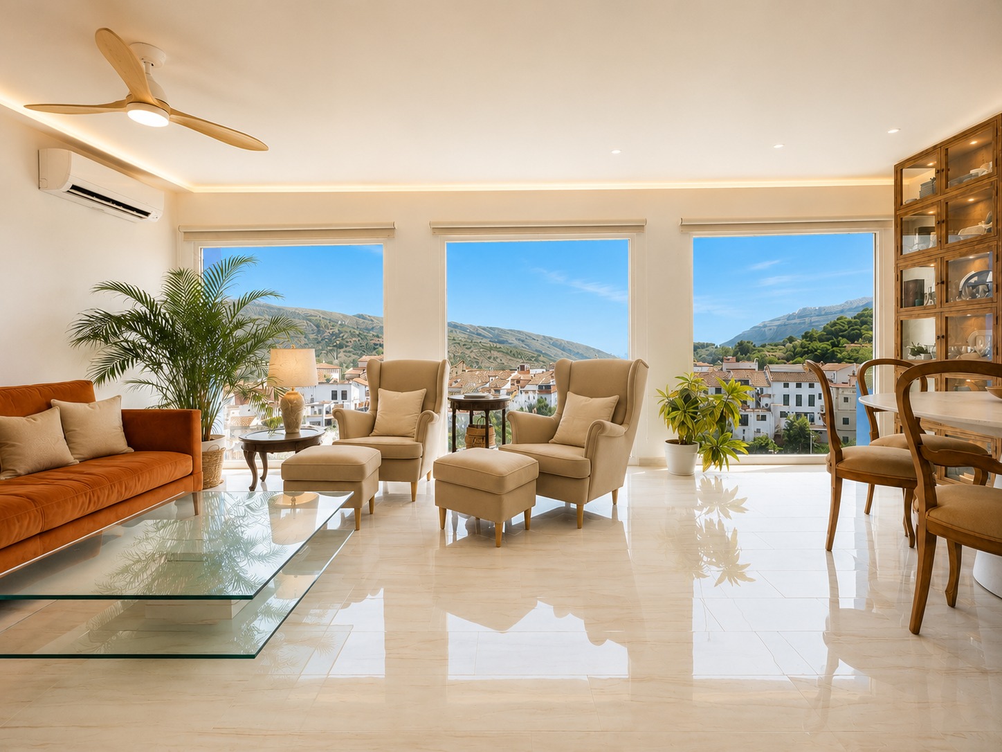 Renovated 4 Bedroom Villa with Mountain Views in La Vall de Gallinera - Pego