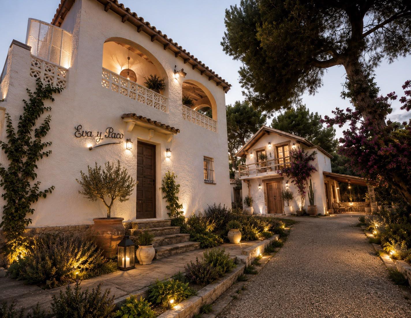 Oportunidad de renovación con tres casas independientes y vistas al mar en Covatelles, Jávea.