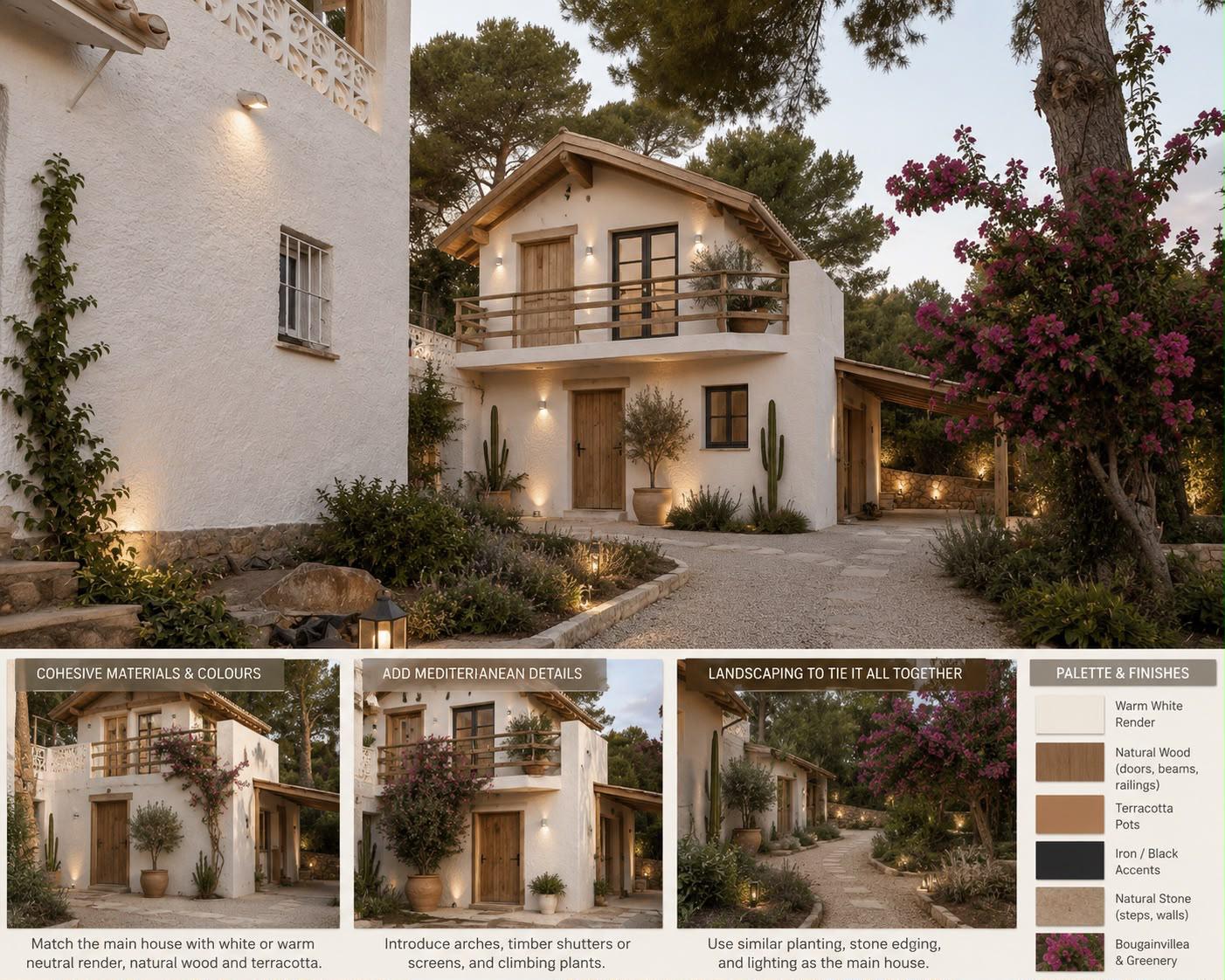 Oportunidad de renovación con tres casas independientes y vistas al mar en Covatelles, Jávea.