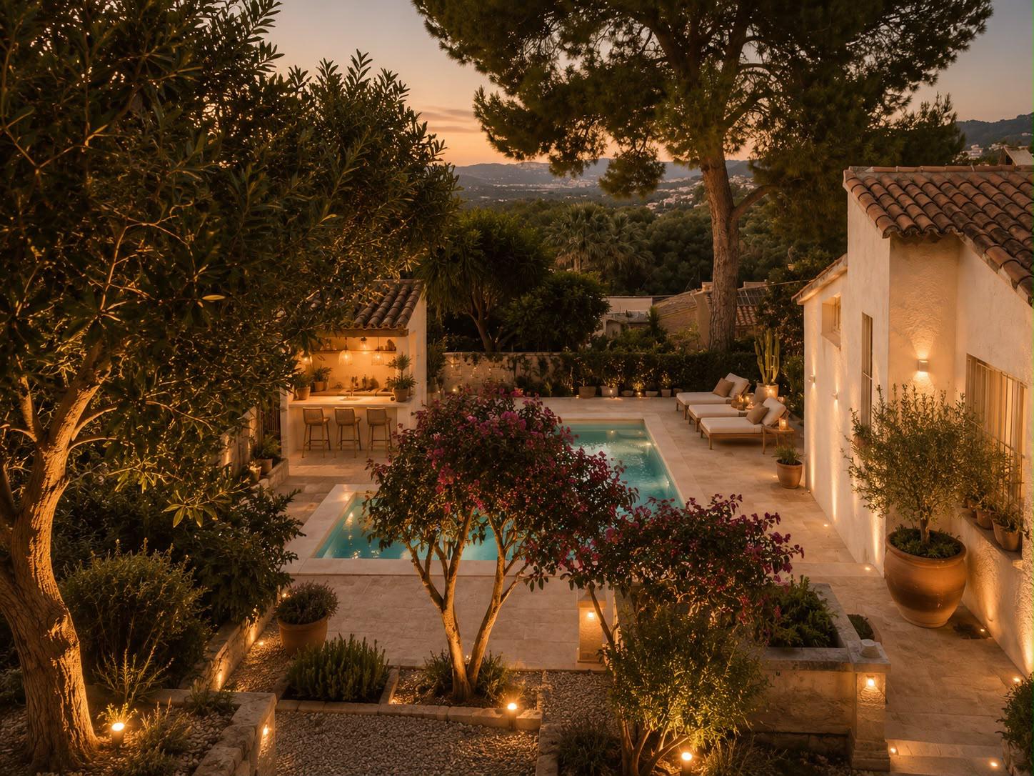 Oportunidad de renovación con tres casas independientes y vistas al mar en Covatelles, Jávea.