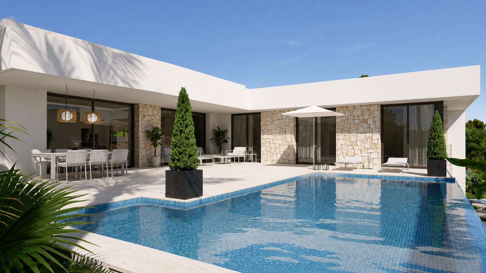 Villa Solana – A Blank Canvas to Create Your Dream Mediterranean Home in Monte Solana, Pedreguer